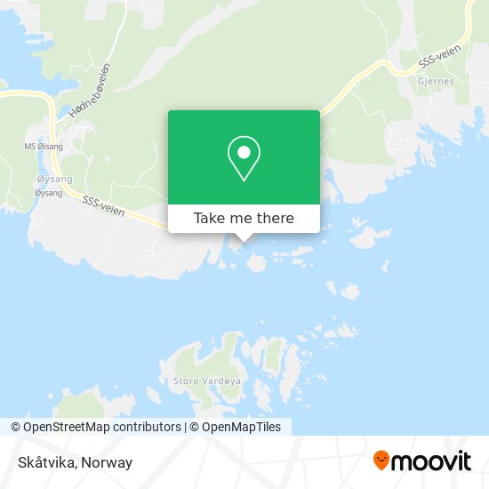 Skåtvika map