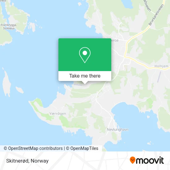 Skitnerød map