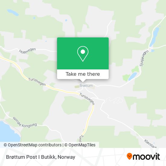 Brøttum Post I Butikk map