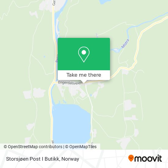 Storsjøen Post I Butikk map
