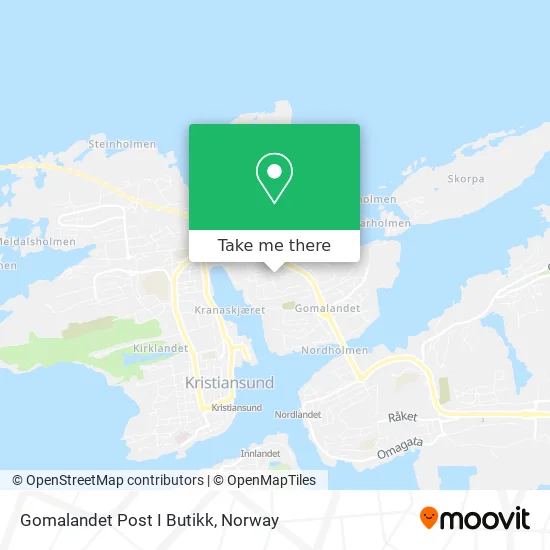 Gomalandet Post I Butikk map