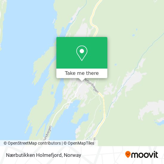 Nærbutikken Holmefjord map