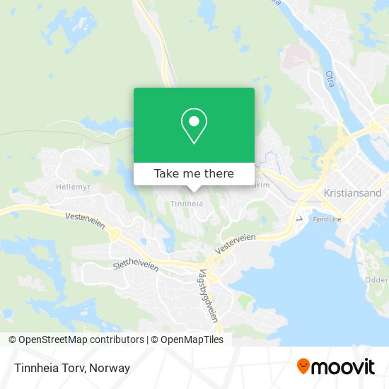 Tinnheia Torv map
