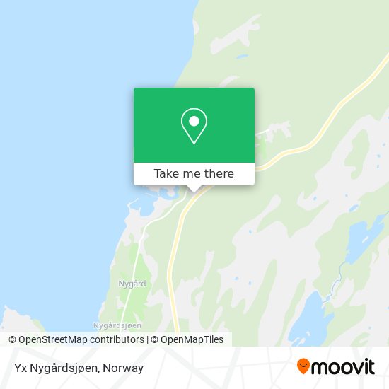 Yx Nygårdsjøen map