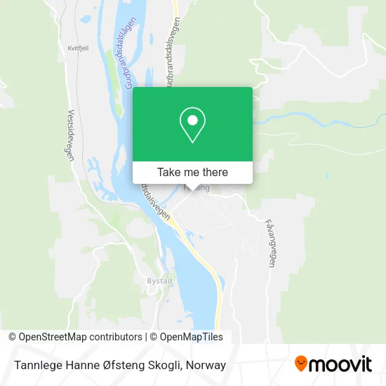 Tannlege Hanne Øfsteng Skogli map
