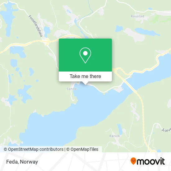 Feda map