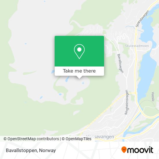 Bavallstoppen map