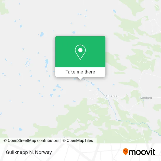 Gullknapp N map
