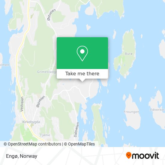 Engø map