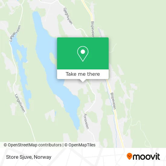 Store Sjuve map