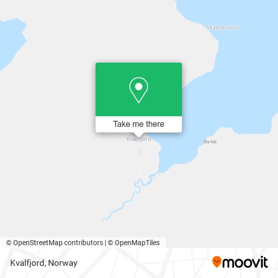 Kvalfjord map