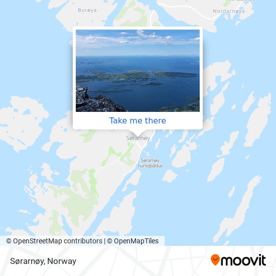 Sørarnøy map