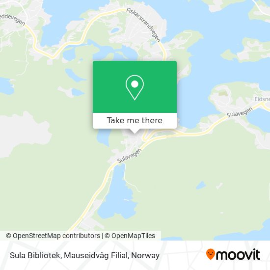 Sula Bibliotek, Mauseidvåg Filial map