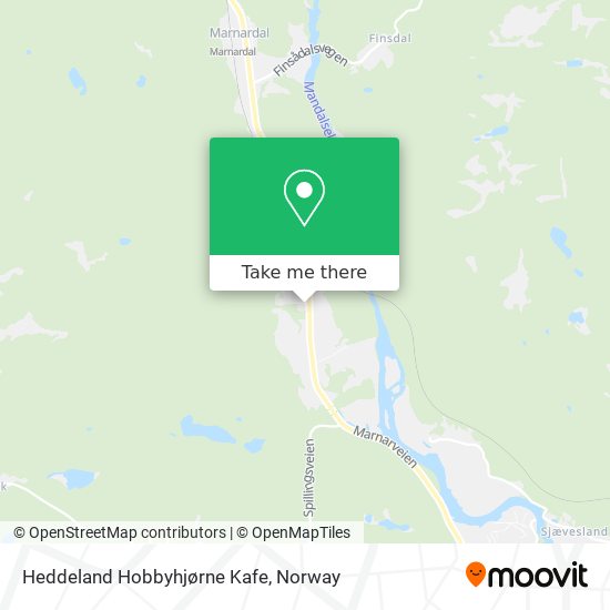 Heddeland Hobbyhjørne Kafe map