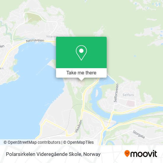 Polarsirkelen Videregående Skole map