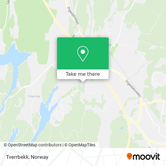 Tverrbekk map