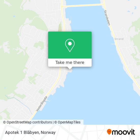 Apotek 1 Blåbyen map