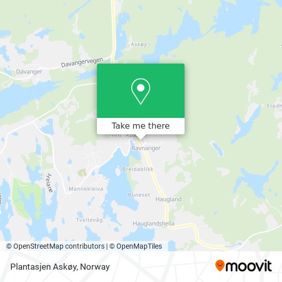 Plantasjen Askøy map