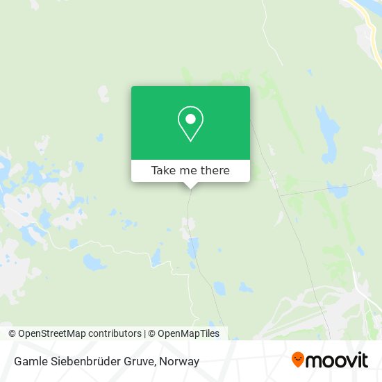 Gamle Siebenbrüder Gruve map