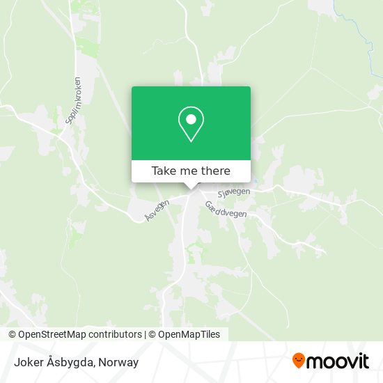 Joker Åsbygda map