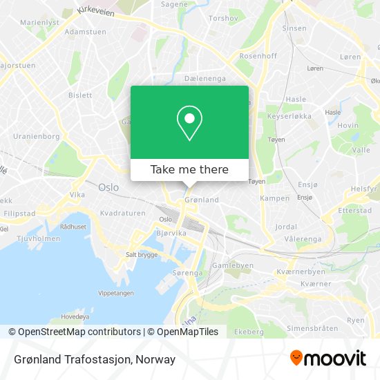 Grønland Trafostasjon map