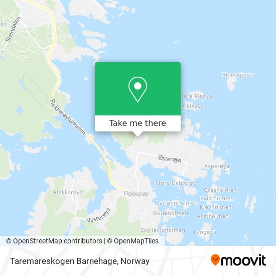 Taremareskogen Barnehage map