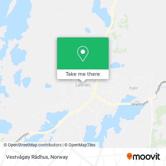 Vestvågøy Rådhus map