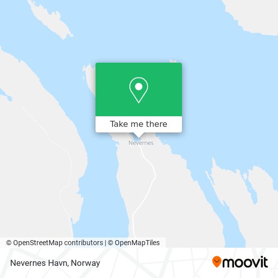 Nevernes Havn map