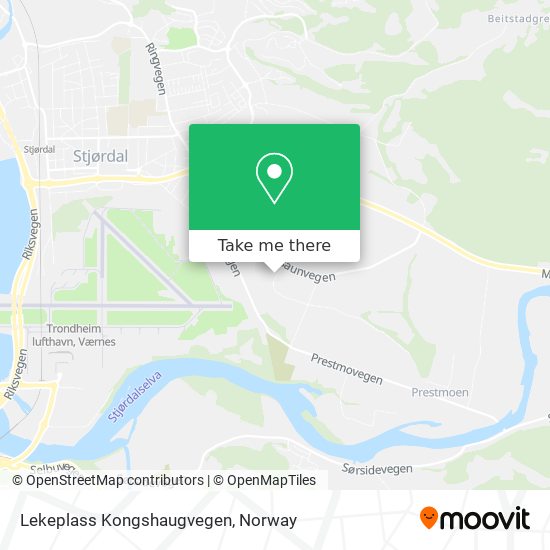 Lekeplass Kongshaugvegen map