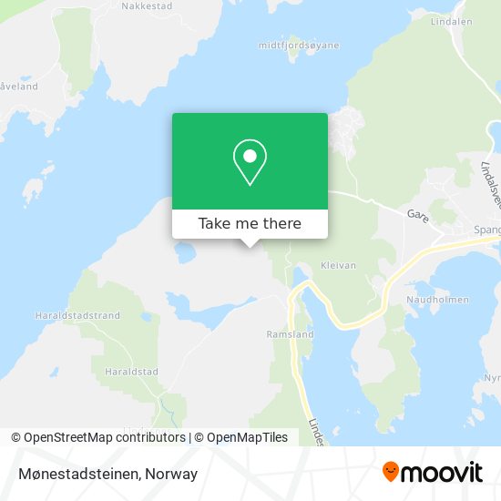 Mønestadsteinen map