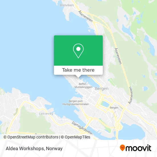 Aldea Workshops map