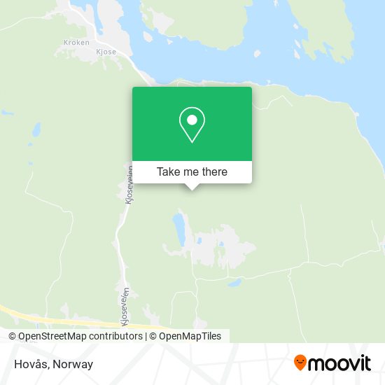 Hovås map