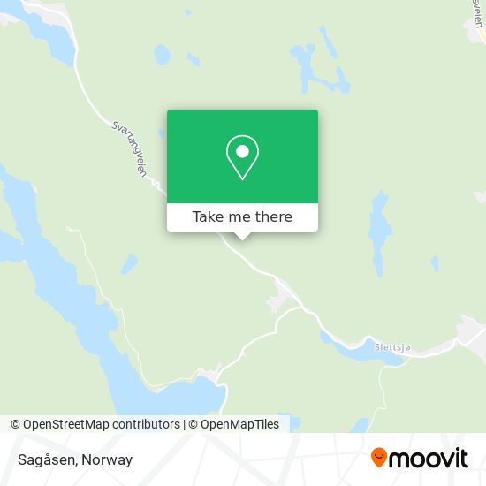 Sagåsen map