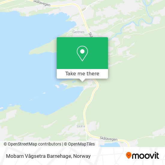 Mobarn Vågsetra Barnehage map