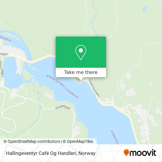 Hallingeventyr Café Og Handleri map