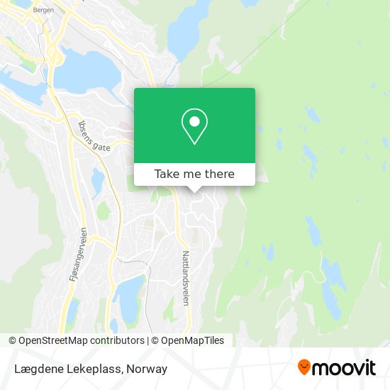 Lægdene Lekeplass map