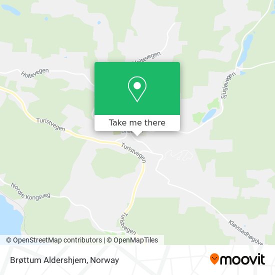 Brøttum Aldershjem map