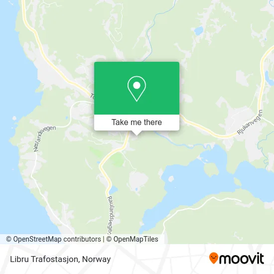 Libru Trafostasjon map