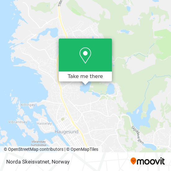 Norda Skeisvatnet map