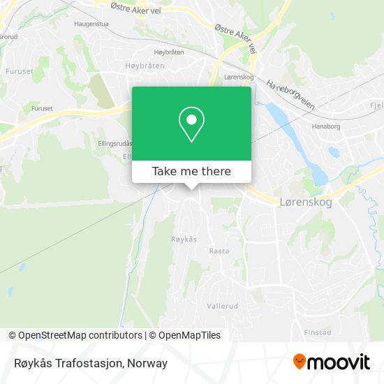 Røykås Trafostasjon map