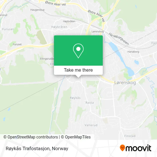 Røykås Trafostasjon map