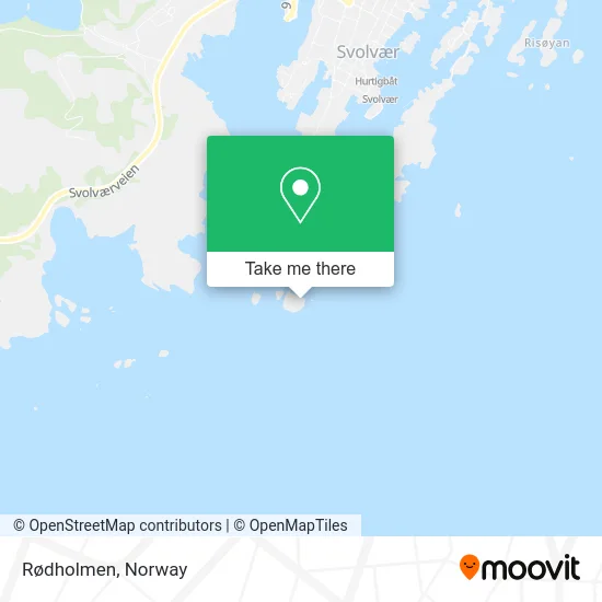 Rødholmen map