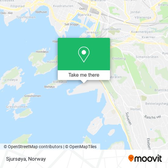 Sjursøya map