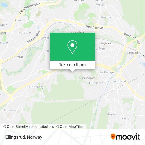 Ellingsrud map