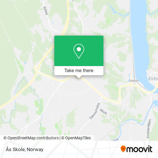 Ås Skole map