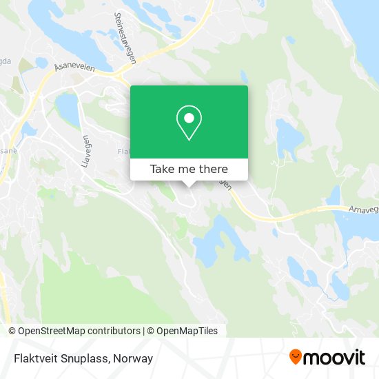 Flaktveit Snuplass map