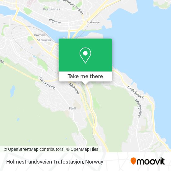 Holmestrandsveien Trafostasjon map