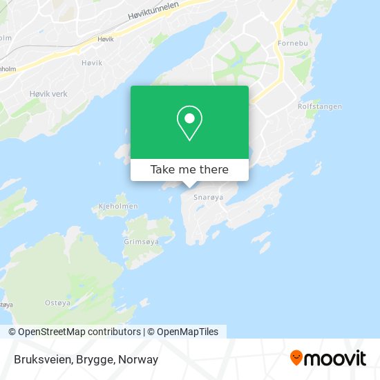 Bruksveien, Brygge map