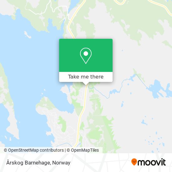 Årskog Barnehage map