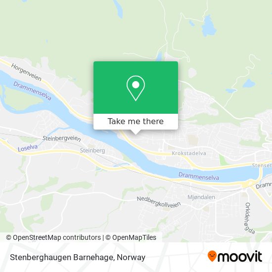 Stenberghaugen Barnehage map